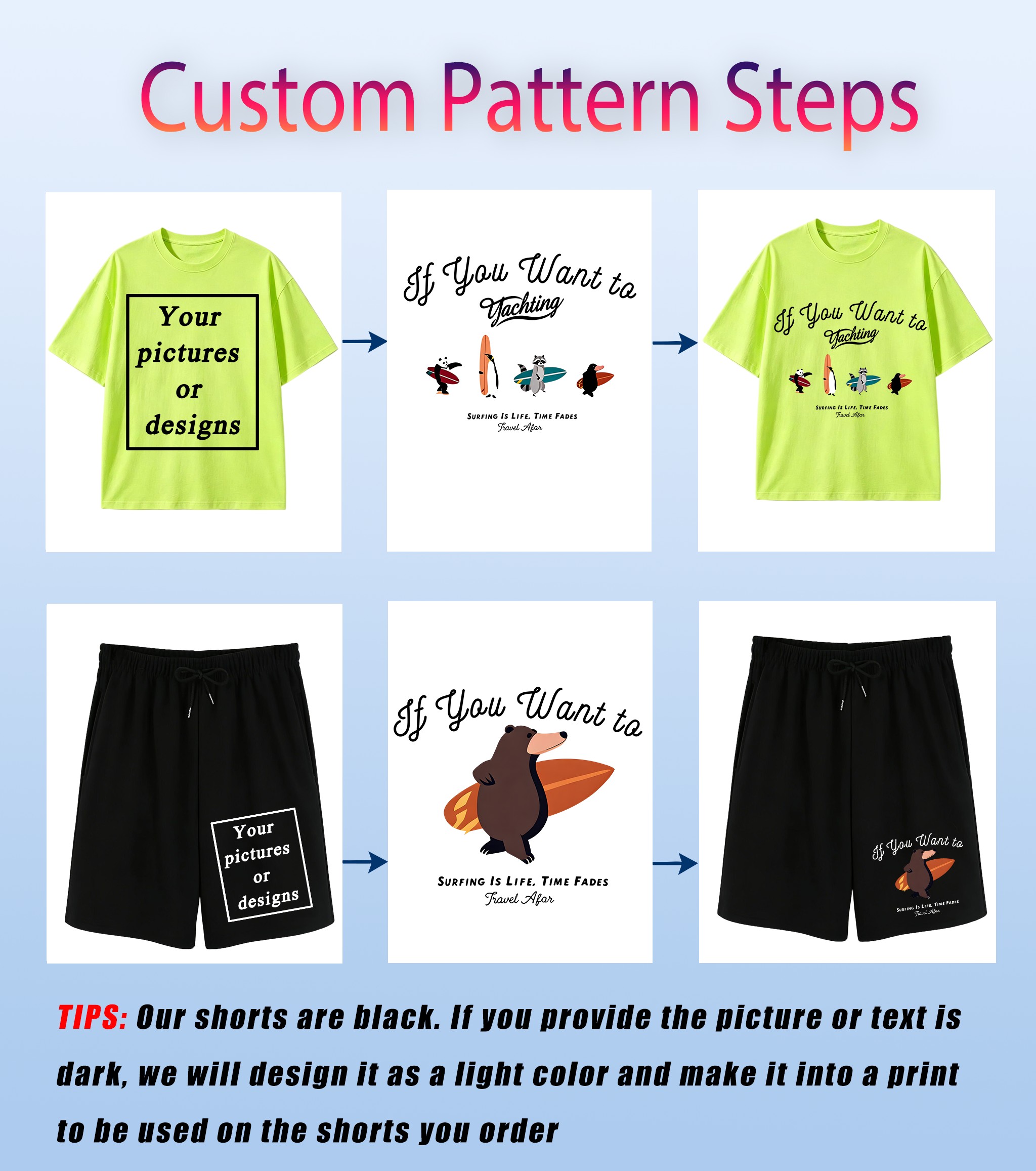 Set Kaus Nyaman Kustom Pola Pr - Summer Knit Clothing ulasan dan harga