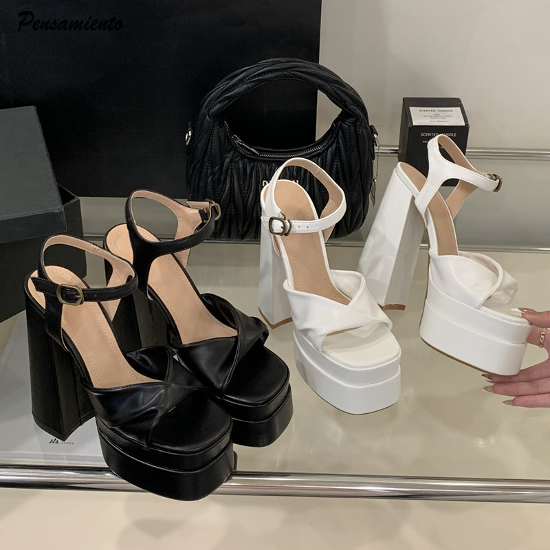 Sandal Gladiator Wanita Wedges - Summer Clothing Stores ulasan dan harga