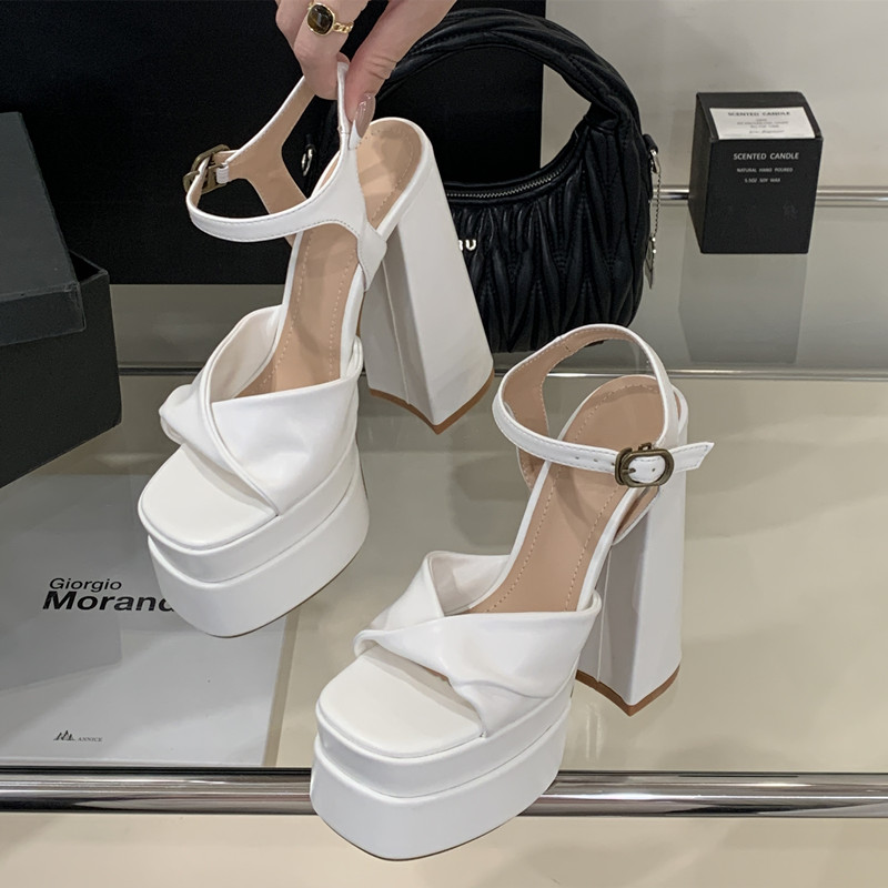 Sandal Gladiator Wanita Wedges - Summer Clothing Stores ulasan dan harga