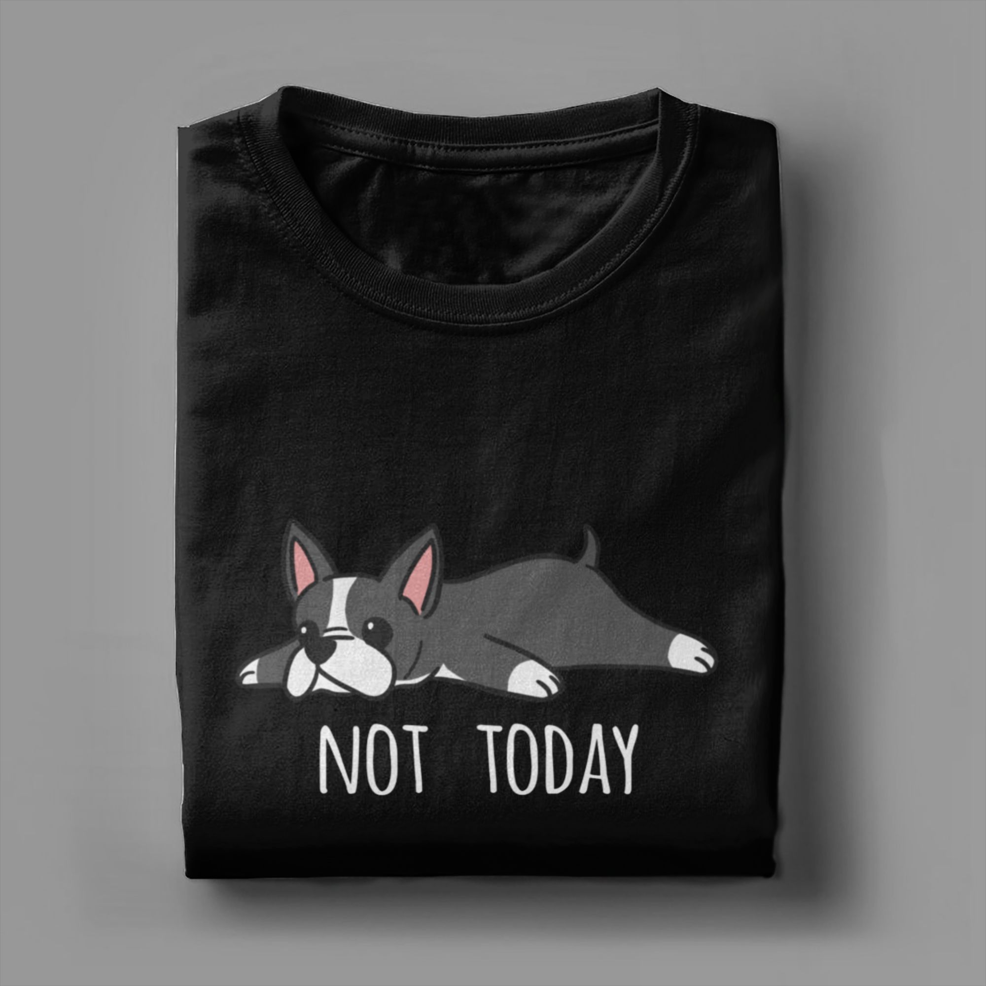 Kaus Pria Anjing Boston Terrie - Summer Clothing Ideas ulasan dan harga