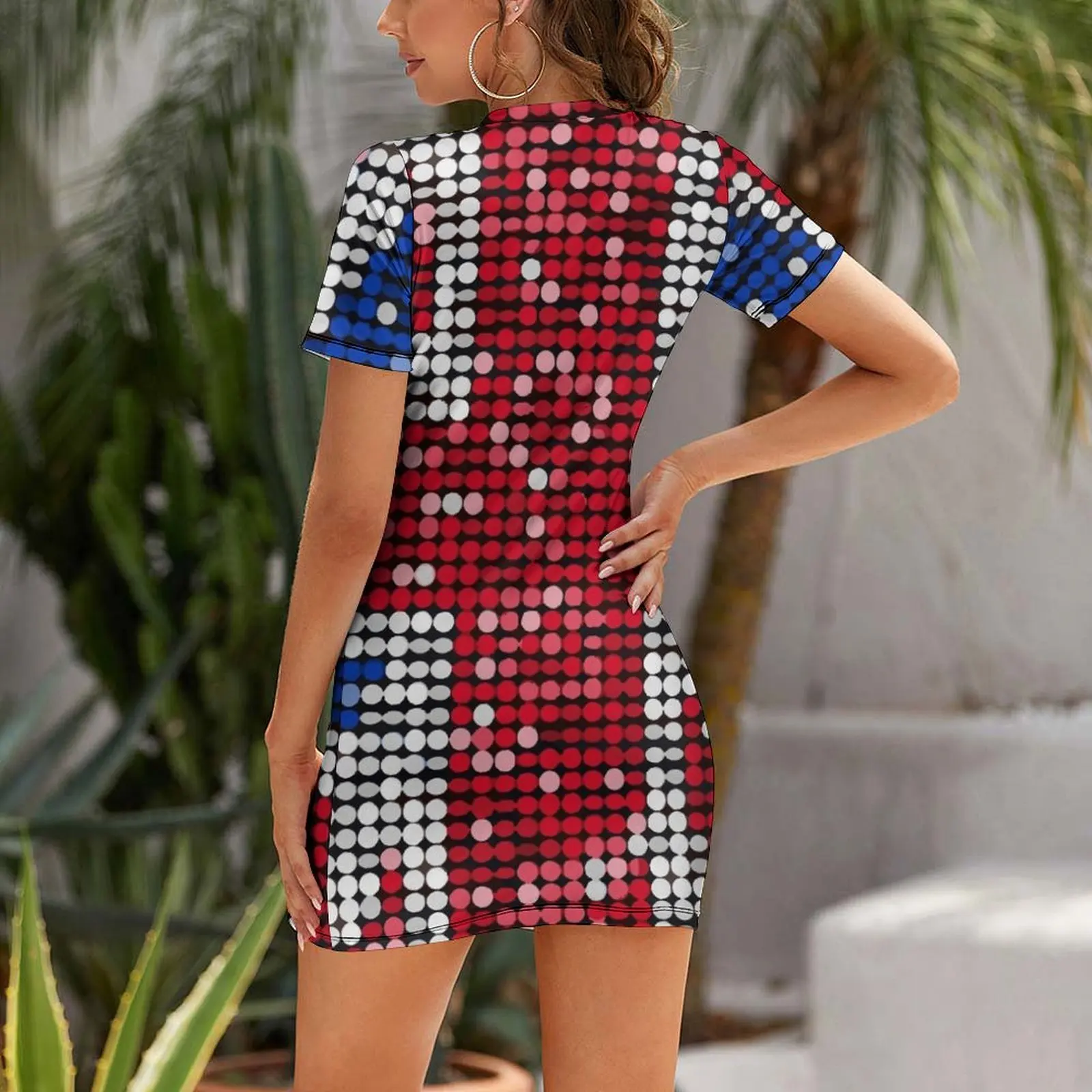 Gaun Lengan Pendek Payet Bende - Summer Clothing Women Uk ulasan dan harga