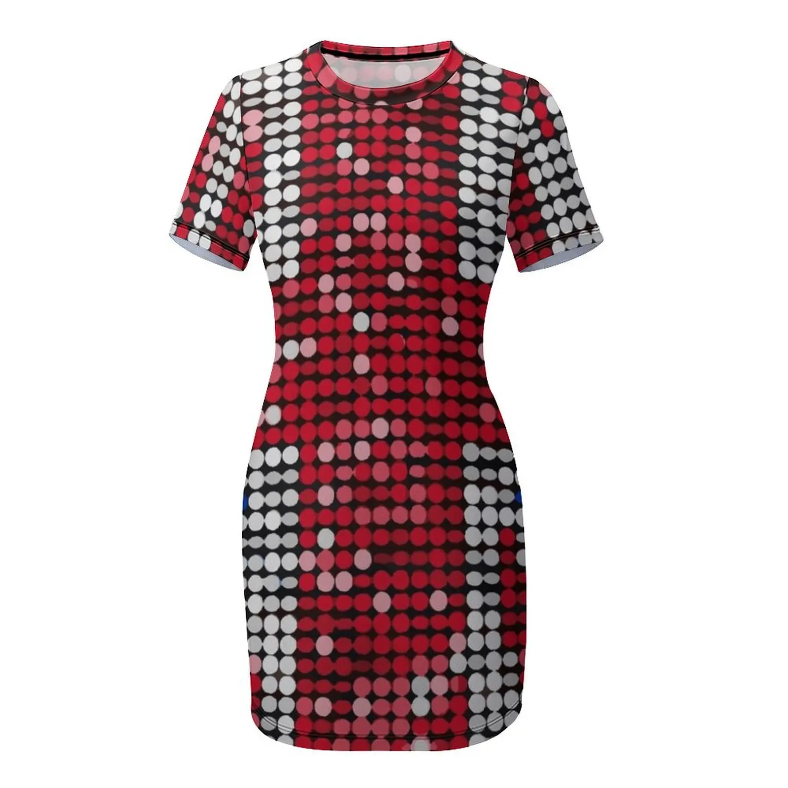 Gaun Lengan Pendek Payet Bende - Summer Clothing Women Uk ulasan dan harga