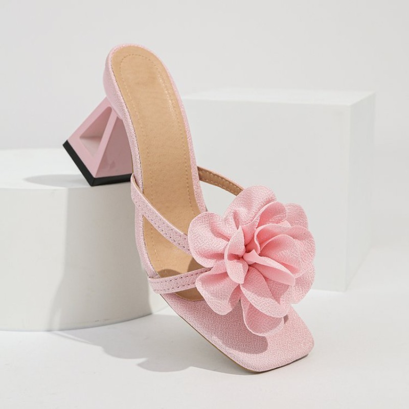 Sandal Dekorasi Bunga 3D Wanit - Summer Clothing Stores ulasan dan harga