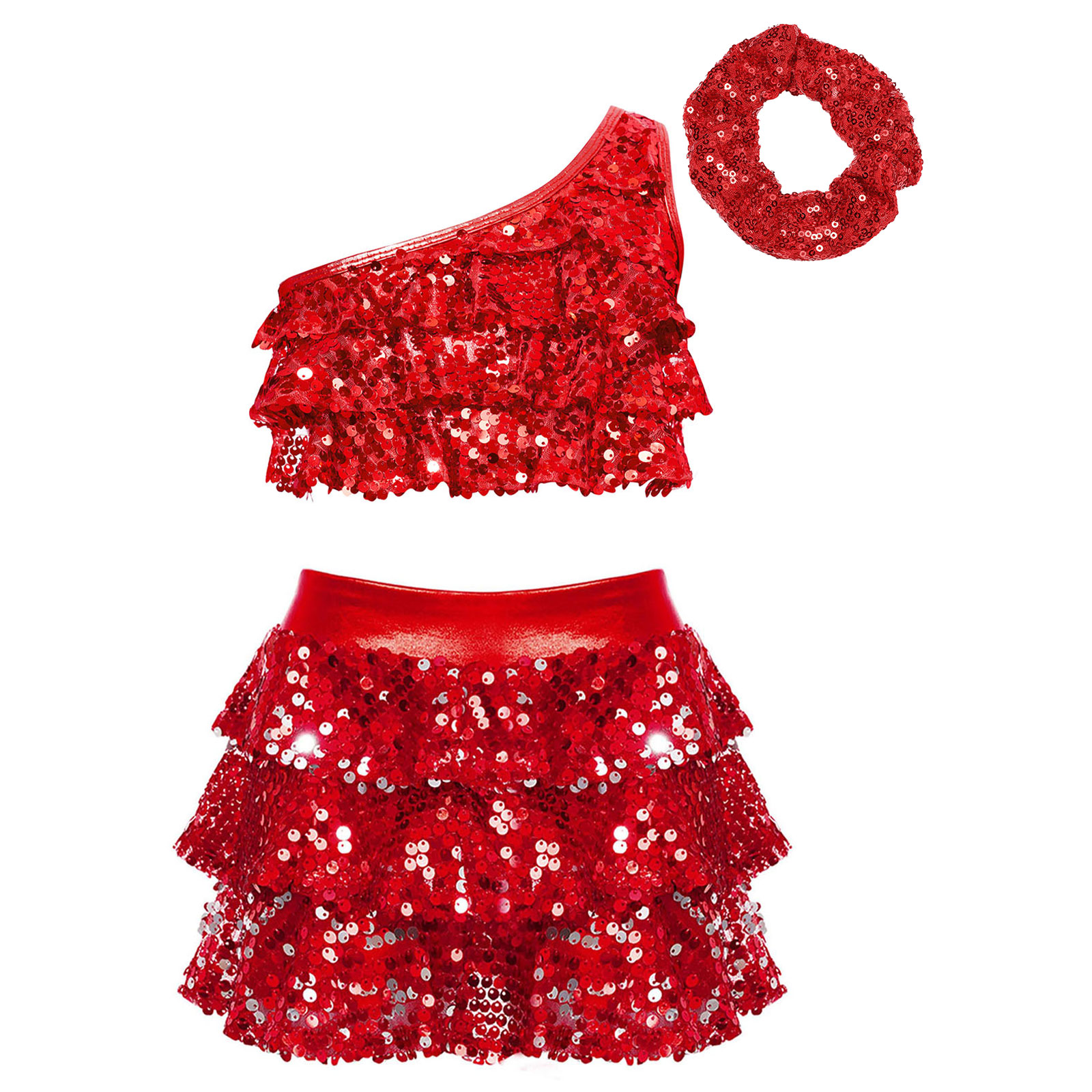 Pakaian Pesta Kostum Tari Jazz - Summer Clothing Girl ulasan dan harga